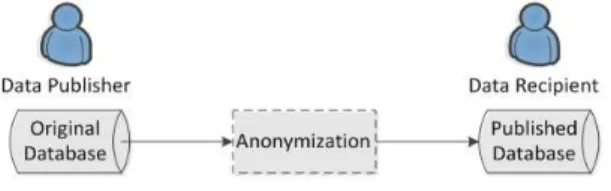 Fig. 1.1. Anonymization of data 