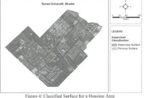 Figure 4:  Classifi ed Surface  for a  Housin g Arca 