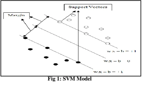 Fig 1: SVM Model 
