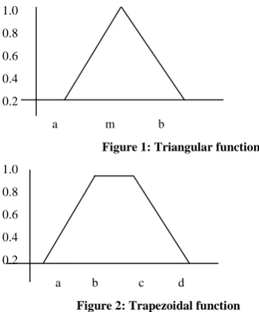 Figure 1: Triangular function  