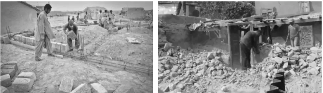 Figure 2: Housing Re-construction in Awaran   
