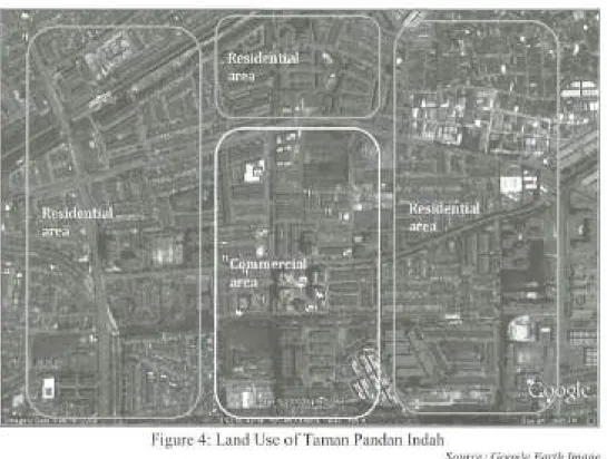 Figure 4:  Land Use ofTarnan Pandan lndah 