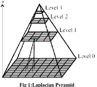 Fig 1:Laplacian Pyramid 