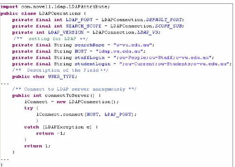 Figure 10. LDAP operations 