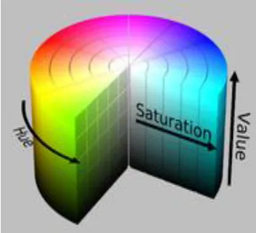 Fig 3: Represent the color format for the HSV. 