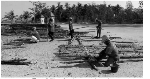 Figure 3: View of on-site construction works  Source: Author 