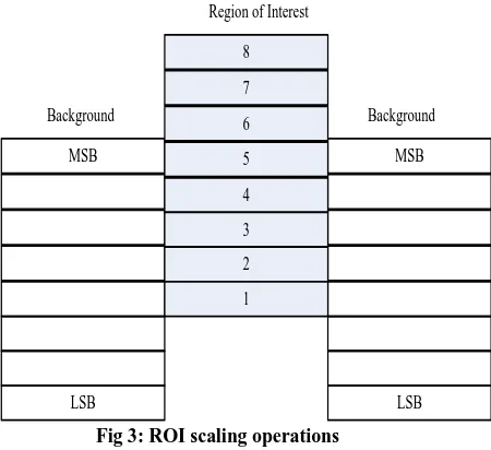 Fig 3: ROI scaling operations 