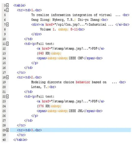 Fig. 1: Example of an HTML page. 