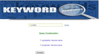 Figure 5 represents how the input key word should be classified and compared within dictionary and display results based on probability wise