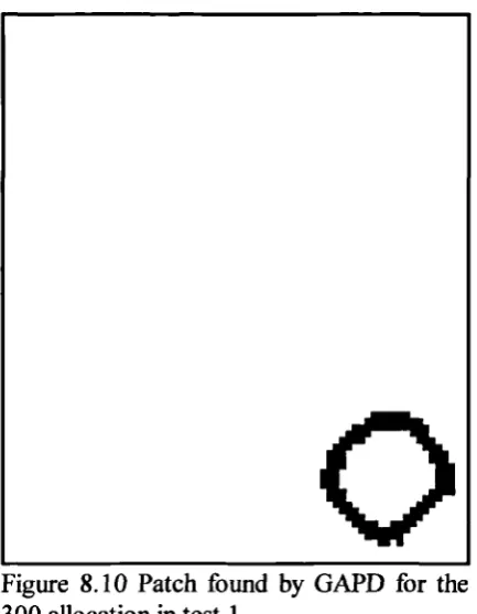Figure 8.10 Patch found by GAPD for the0300 allocation in test 1