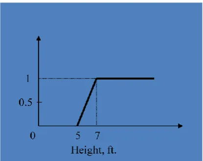 Figure 2: Fuzzy classification for Example1 