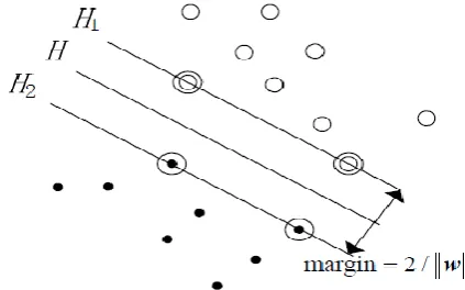 Figure 5: Optimal hyperplane 