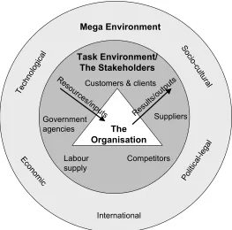 Figure 1. The organisation-environment relationship
