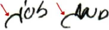 Figure 3. Cursive handwriting sample (https://hk.images.search.yahoo.com/search/images)