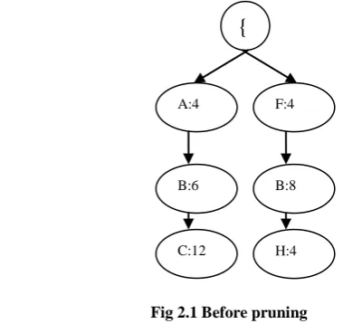 Fig 2.1 Before pruning 