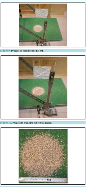 Figure 11. Process to measure the length and width.                            