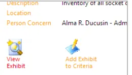 Figure 1 – Available options for the over-all chairman. 