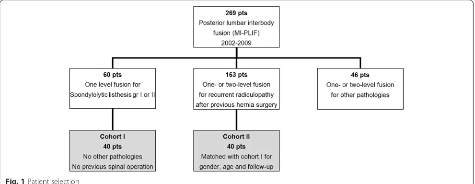 Fig. 1 Patient selection