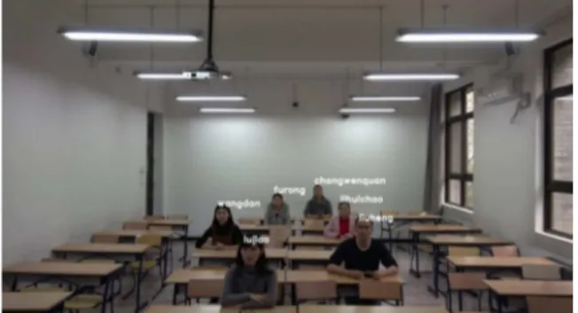 Figure 1. Face  detection  and  face  recognition  based  classroom  automatic  attendance