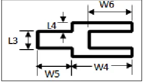TABLE 1. Design parameters of the proposed antenna 