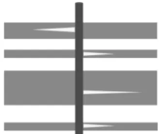 Figure  1a  shows  the  separate-layer  multi-stage  horizontal  fractures  which  have  been  studied  in  this  paper,  and  the  following  assumptions  are  made  to  develop  the  model.