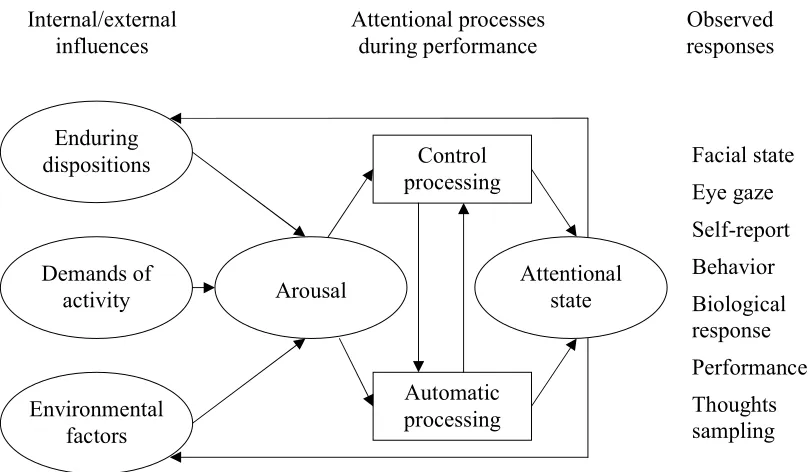 Figure 2.8. Interactions Between Internal and External Factors and Attentional 