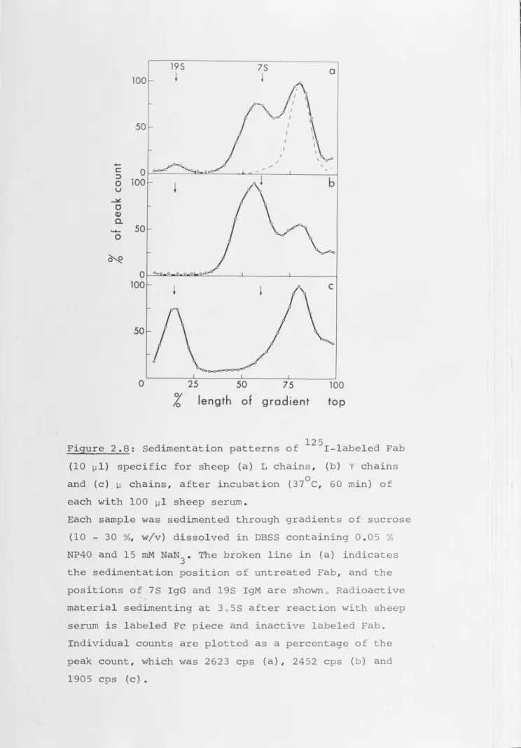 Figure 2.8: Sedimentation patterns of 