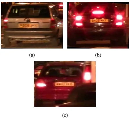 Fig. 5. Example of TL detection results 