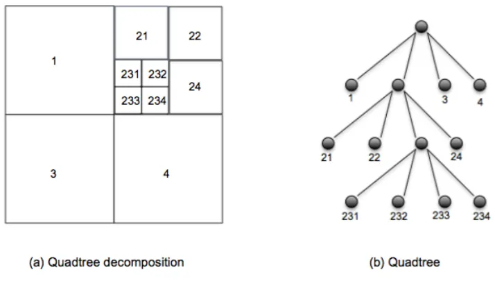 Figure 2.8: Example of quadtree decomposition