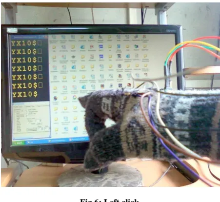 Fig 6: Left click 