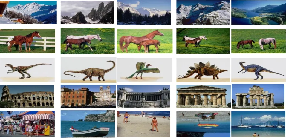 Figure 4: Sample of WANG Image Database (Continued) 