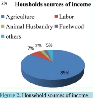 Figure 2. Household sources of income.                                      