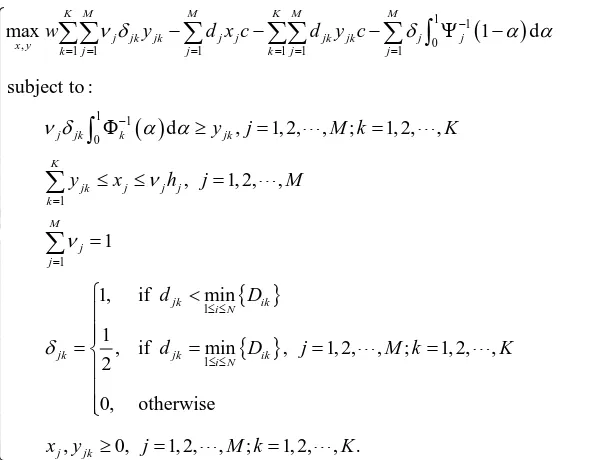 Table 3ξ , be independent linear uncertain variables with known uncertainty distributions which are presented in k