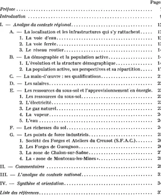 TABLE DES MATIÈRES 