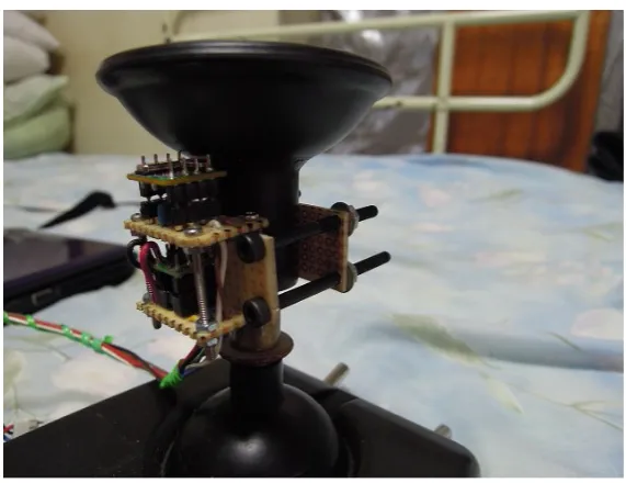 Figure 3. Joystick with acceleration and gyro-sensor.                      