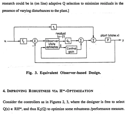 Fig. 3. Equivalent Observer-based Design.
