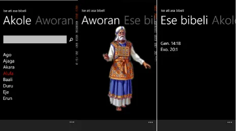 Fig 19: Pictorial concordance and the biblical references. 