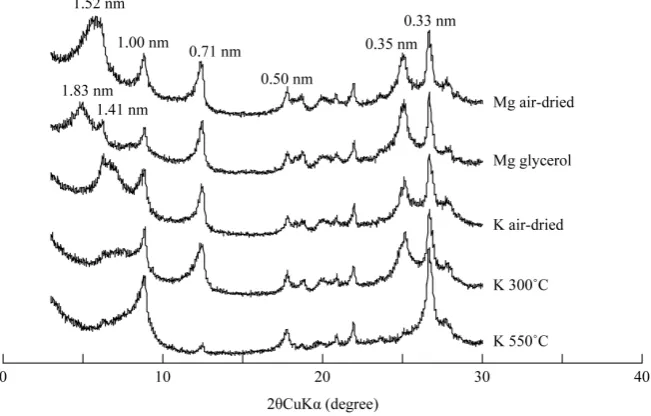 Figure 4. Changes in the soil samples’ coefficients of permeability during leaching. 