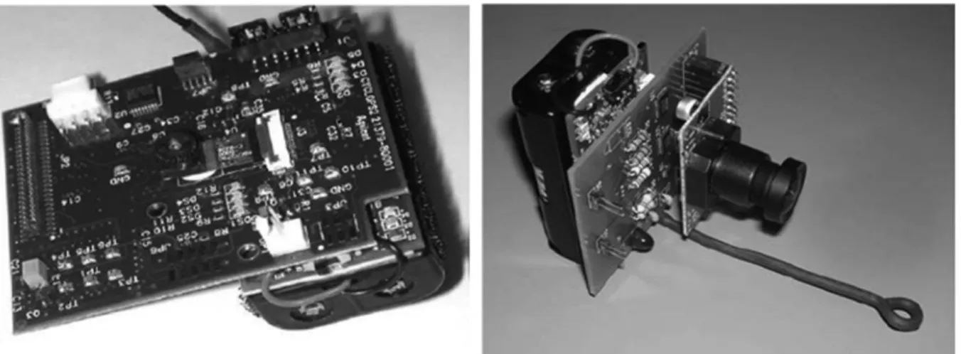 Figure 2. Cyclops [10] (left) weeble architecture [11] (right).
