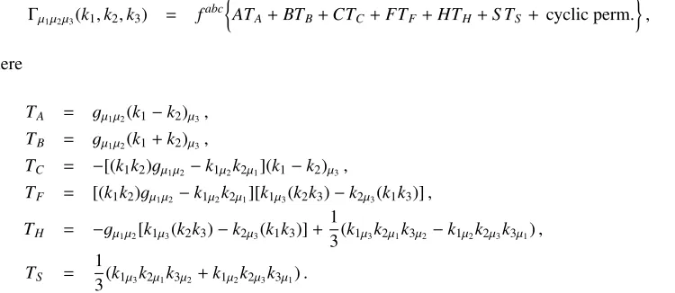 Figure 1. Fermion loop contribution to the N-gluon vertex.