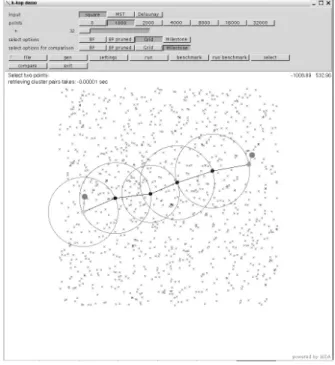 Figure 2. Screenshot of our simulation program.