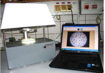 Figure 2. Examples of the yeast ion by the KOMPANKOL-M1.images used in the work. A. Conventional inoculation procedure