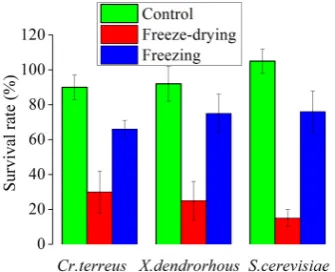 Figure 3. Comparison of the automated and “manual” counting by KOMPANKOL-M1 of the yeast S
