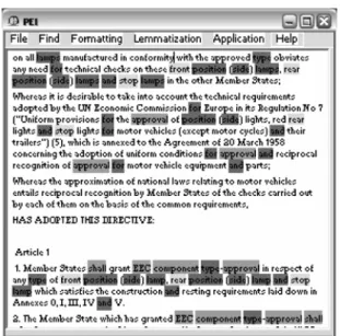 Fig. 2. Visual feedback example.