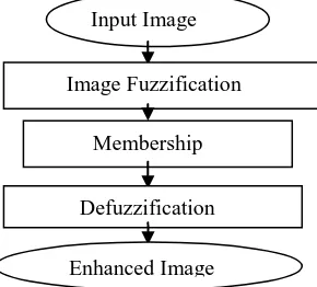 Figure 2: The basic principles of fuzzy enhancement  