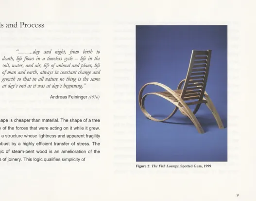 Figure 2: The Fish Lounge, Spotted Gum, 1999 