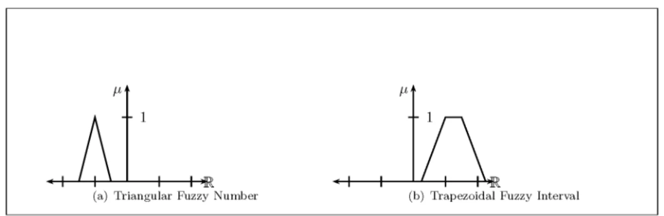 Fig. 1. Fuzzy Numbers.