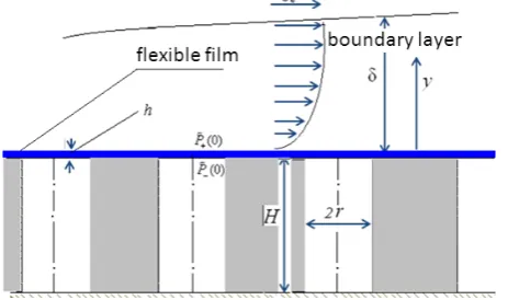 Figure 1. Scheme of the flexible coating.                   