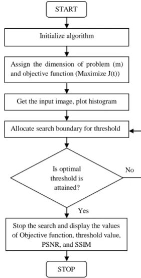 Fig.  1: Flow chart of segmentation method 
