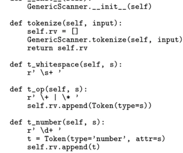 Table 1. SPARK classes, by functionality. Some classes are potentially useful for more than one phase.